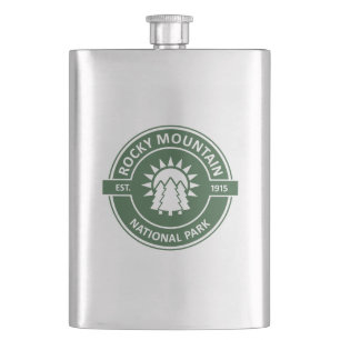 Rocky Mountain National Park Hip Flask