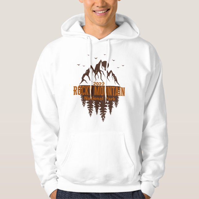 Rocky Mountain National Park Hoodie Personalised (Front)