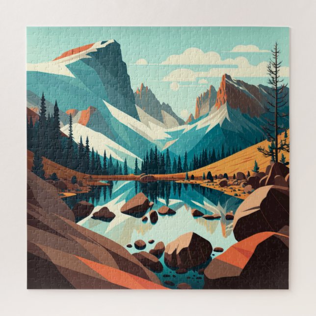 Rocky Mountain National Park Jigsaw Puzzle (Vertical)
