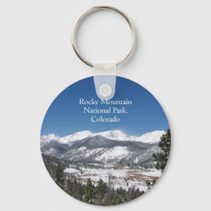 Rocky Mountain National Park key chain