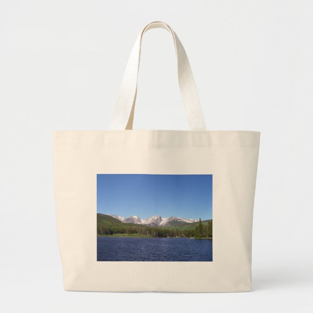 Rocky Mountain National Park Large Tote Bag (Front)