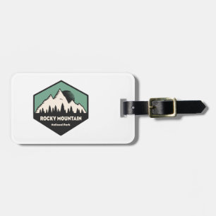 Rocky Mountain National Park Luggage Tag