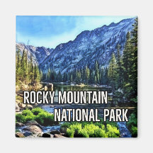 Rocky Mountain National Park Magnet