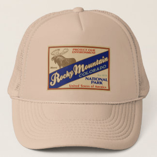Rocky Mountain National Park  (Moose) Trucker Hat