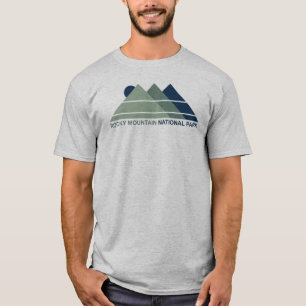 Rocky Mountain National Park Mountain Sun T-Shirt