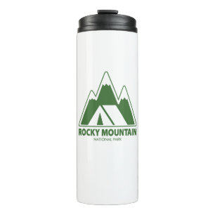 Rocky Mountain National Park Mountains Camping Thermal Tumbler