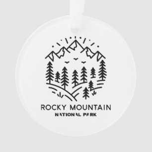 Rocky Mountain National Park Ornament