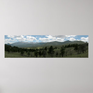 Rocky Mountain National Park Panoramic 1 Poster