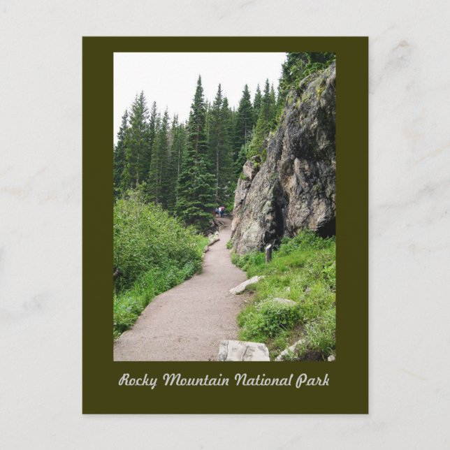 Rocky Mountain National Park Postcard (Front)