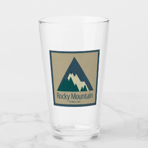 Rocky Mountain National Park Rustic Glass