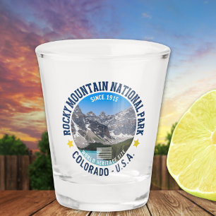 Rocky Mountain National Park Scenic Souvenir Shot Glass