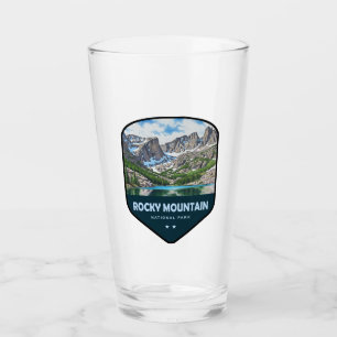 Rocky Mountain National Park Shield Glass