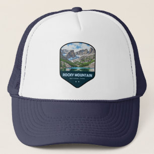 Rocky Mountain National Park Shield Trucker Hat
