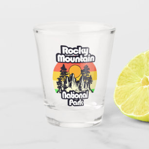 Rocky Mountain National Park Shot Glass
