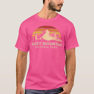 Rocky Mountain National Park Souvenir Hiking Campi T-Shirt