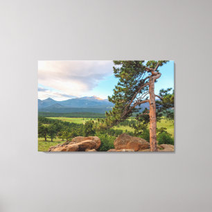Rocky Mountain National Park Sunrise Canvas Print