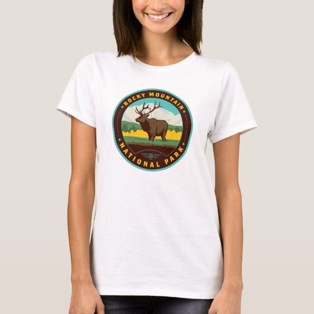 Rocky Mountain National Park T-Shirt (Front)