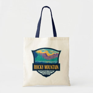 Rocky Mountain National Park Teton Range Travel Tote Bag