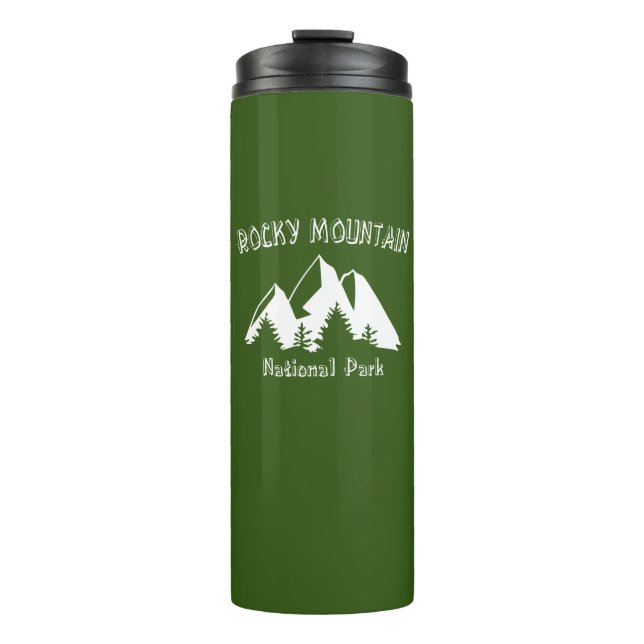 Rocky Mountain National Park Thermal Tumbler (Front)