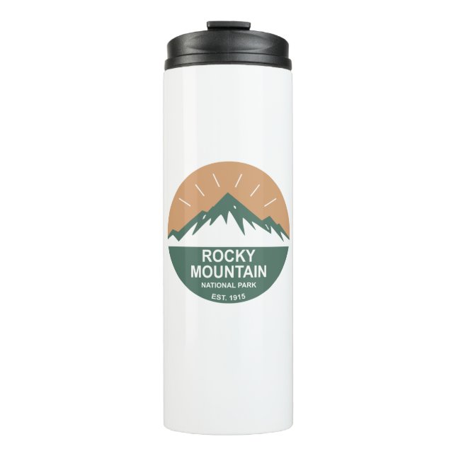 Rocky Mountain National Park Thermal Tumbler (Front)
