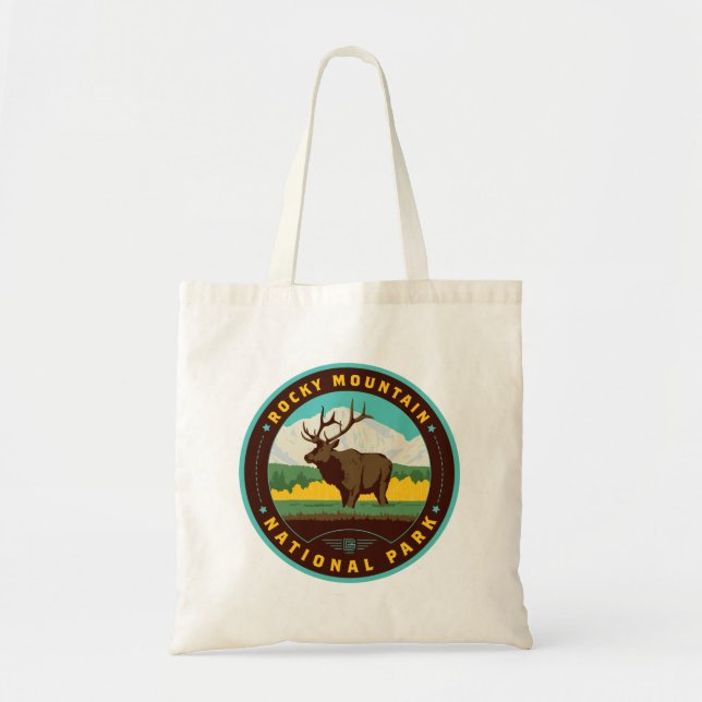 Rocky Mountain National Park Tote Bag (Front)