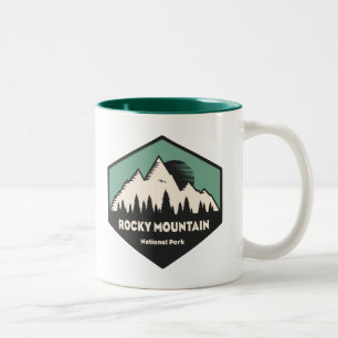 Rocky Mountain National Park Two-Tone Coffee Mug