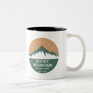 Rocky Mountain National Park Two-Tone Coffee Mug