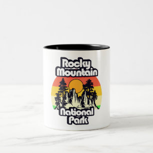 Rocky Mountain National Park Two-Tone Coffee Mug