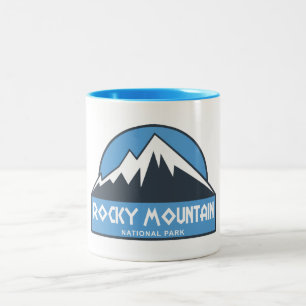 Rocky Mountain National Park Two-Tone Coffee Mug