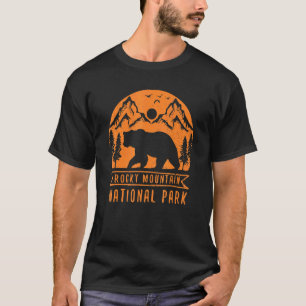 Rocky Mountain National Park Us Vintage Colorado H T-Shirt