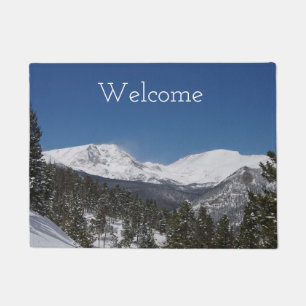 Rocky Mountain National Park Welcome door mat