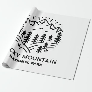 Rocky Mountain National Park Wrapping Paper