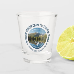 Rocky Mountain NP 2 Shot Glass