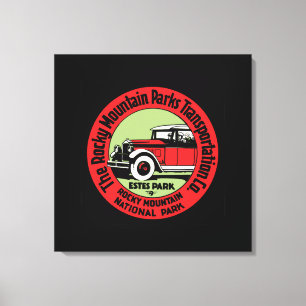 Rocky Mountain Park Canvas Print