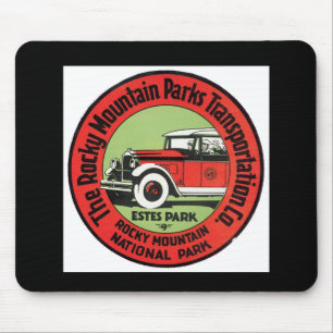 Rocky Mountain Park Mouse Mat