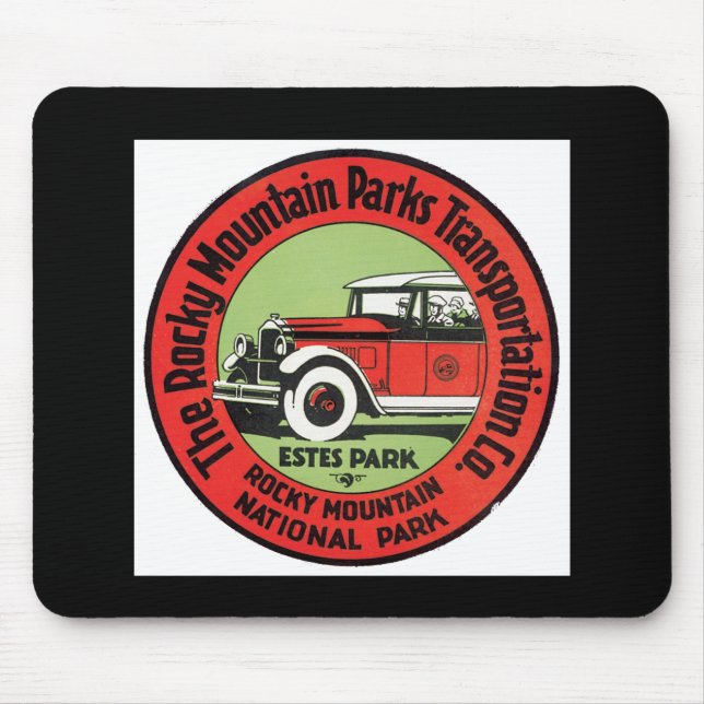 Rocky Mountain Park Mouse Mat (Front)