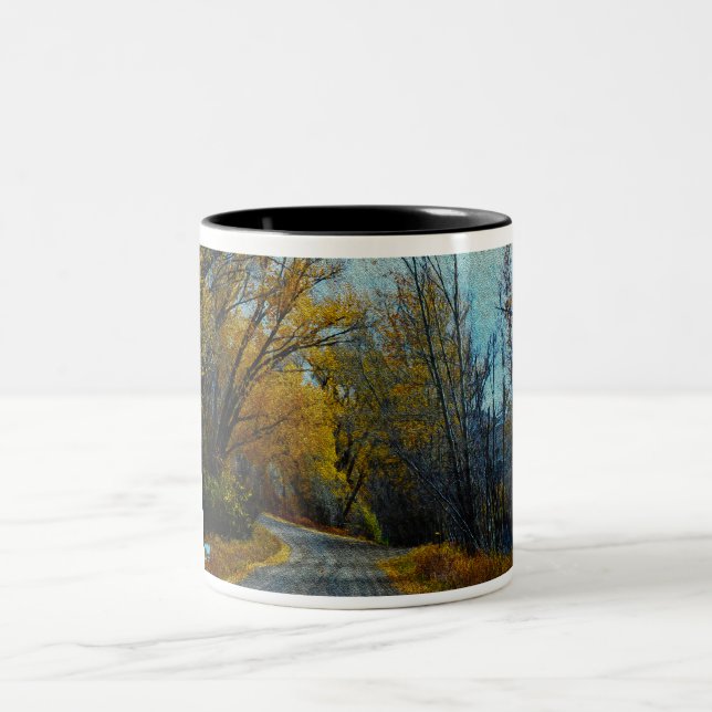 Rocky Mountain Road Two-Tone Coffee Mug (Center)