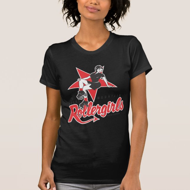 Rocky Mountain Rollergirls T-Shirt (Front)