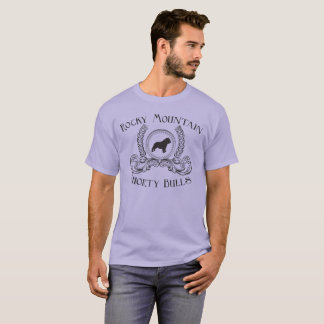 Rocky Mountain Shorty Bulls T-Shirt Black design