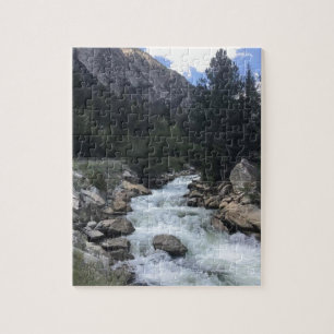 Rocky Mountain Stream Jigsaw Puzzle