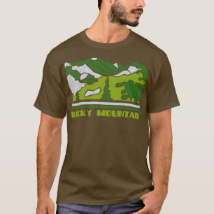 Rocky Mountain US National Park Gift Rocky Mounta T-Shirt