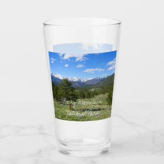 Rocky Mountain View Scenic Landscape Glass
