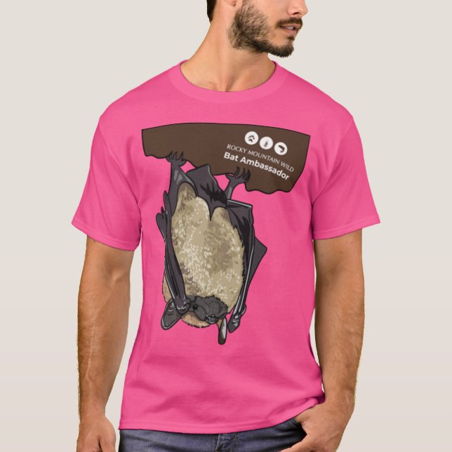 Rocky Mountain Wild Bat Ambassador Oversized T-Shirt (Front)