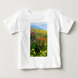 Rocky Mountain Wildflowers Baby T-Shirt