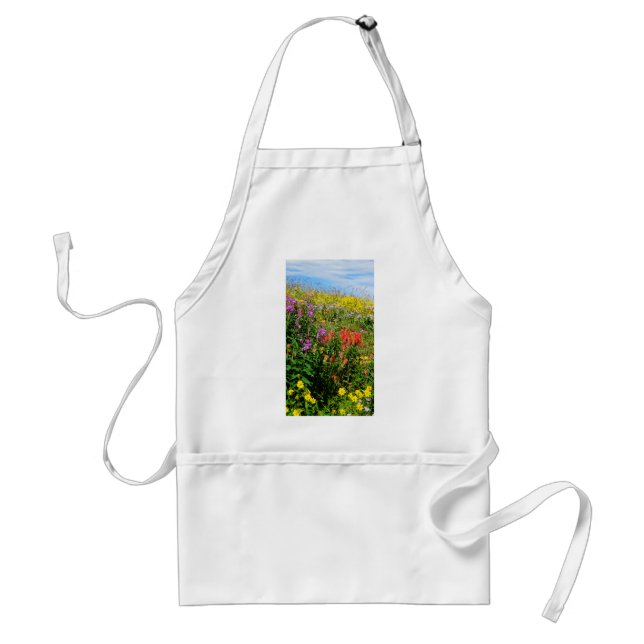 Rocky Mountain Wildflowers Standard Apron (Front)