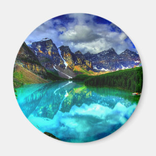 Rocky Mountains beautiful inspirational Magnet