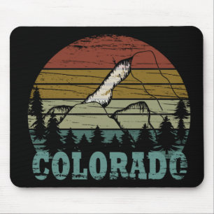Rocky Mountains Colorado Mouse Mat