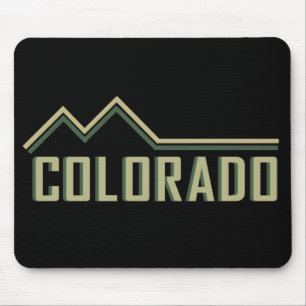 Rocky Mountains Colorado Mouse Mat