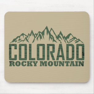 rocky Mountains Colorado Mouse Mat