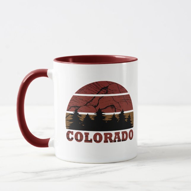 Rocky Mountains Colorado Mug (Left)